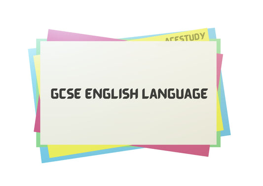 Flashcards for GCSE English Language Questions 2-4